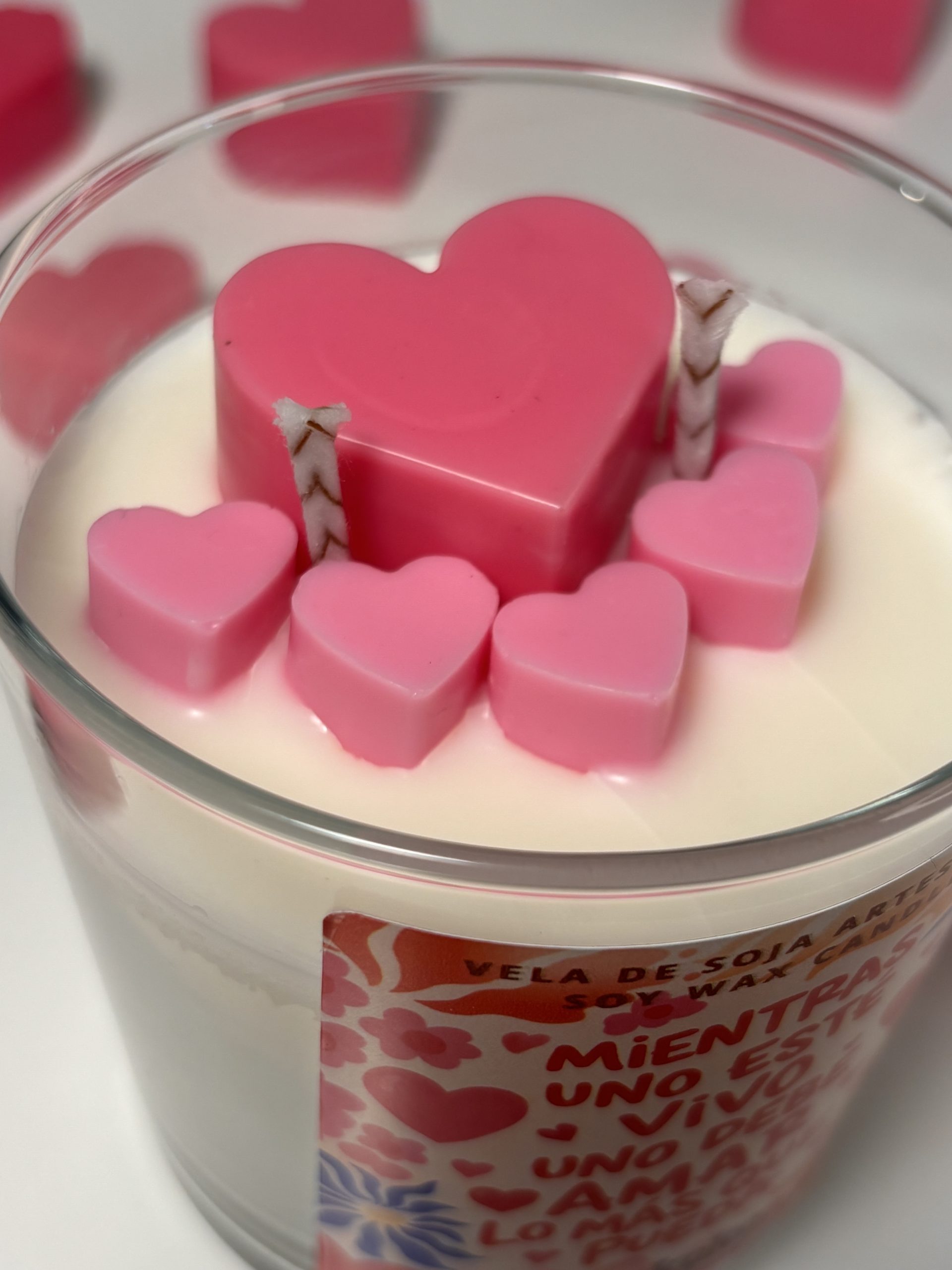 Vela Más que San Valentín 🩷 Fruta de la pasión | 300gr | Kalekoko Fantasy - Imagen 6