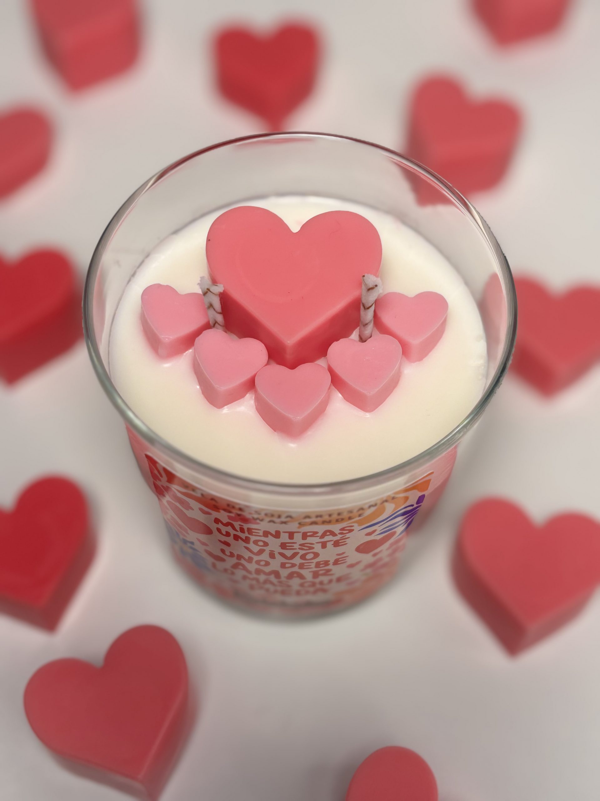 Vela Más que San Valentín 🩷 Fruta de la pasión | 300gr | Kalekoko Fantasy - Imagen 2