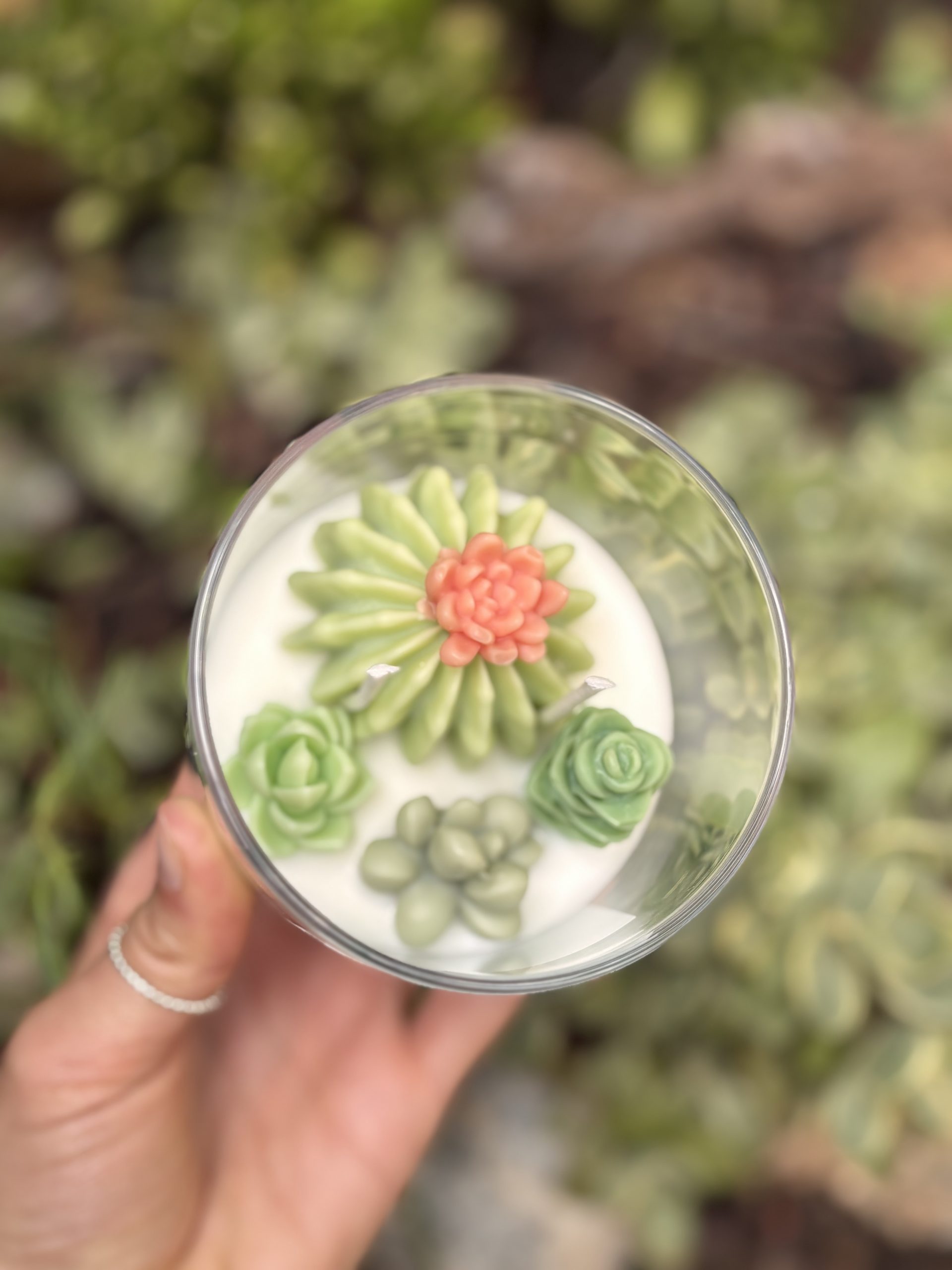 Vela Wild Cactus de soja artesanal 🌵200gr | Kalekoko Fantasy - Imagen 2