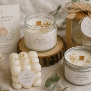 Velas para bautizos